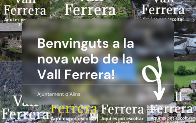 Benvinguts a la nova web de la Vall Ferrera