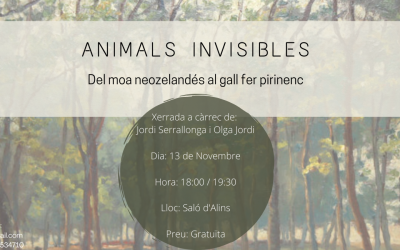 ANIMALS INVISIBLES. Del moa neozelandés al gall fer pirinenc